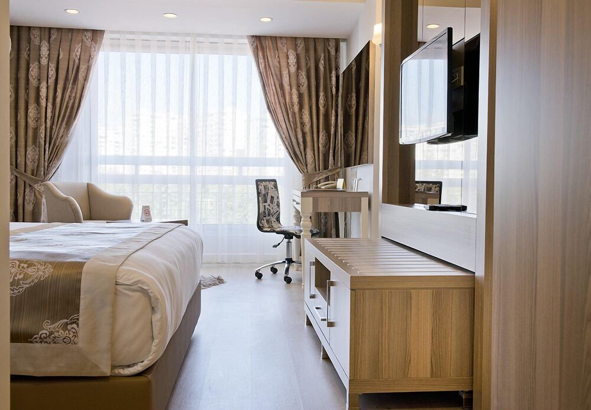 กรีดา ซิตี้ โฮเต็ล Hotel อันตัลยา ภายนอก รูปภาพ